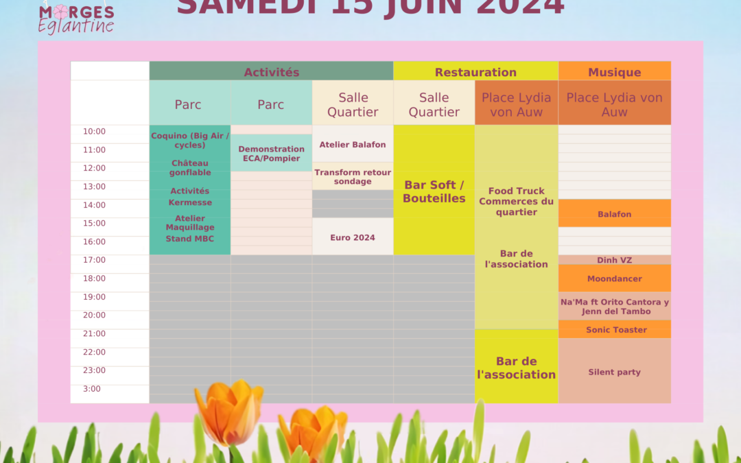 Le programme est là